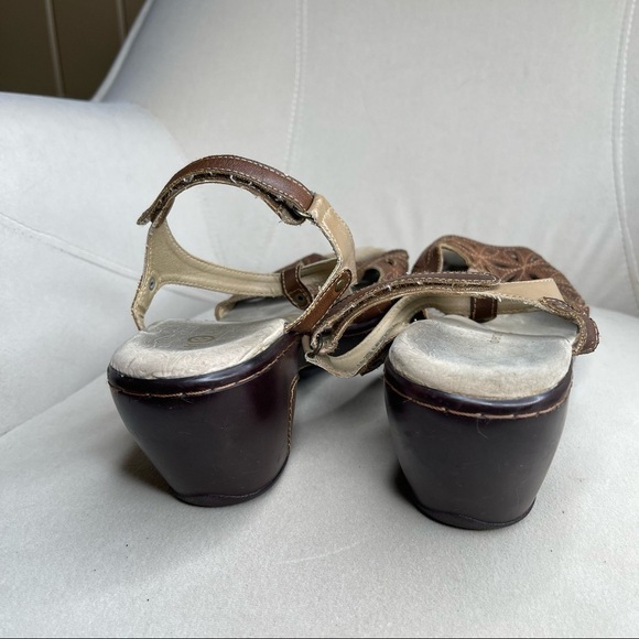 J-41 ADVENTURE Cassia Open Toe Sandal Heels Vegan Size 9.5 Womens - Picture 3 of 4